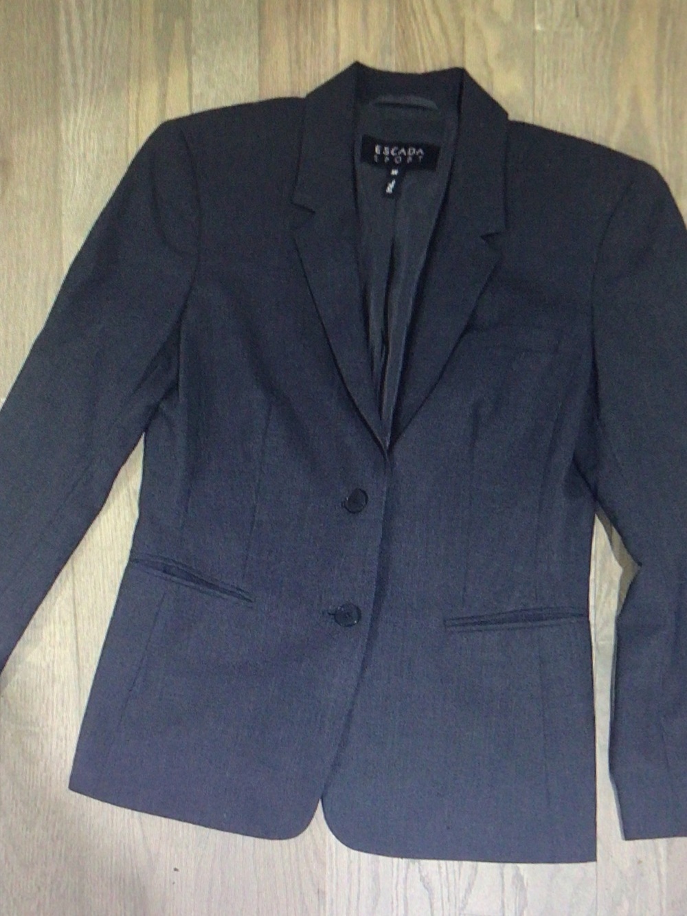 Escada Classic Navy Tailored Blazer
